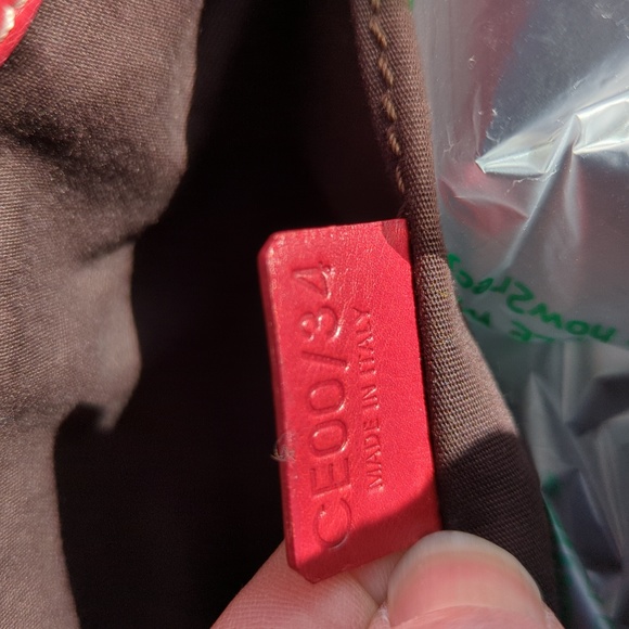 Celine Boogie Bag Red Quilted leather - Picture 13 of 17